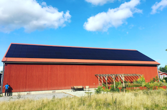 Solcellsinstallation