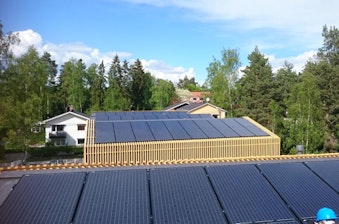 Solcellsinstallation