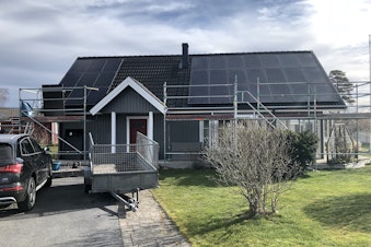 Solcellsinstallation